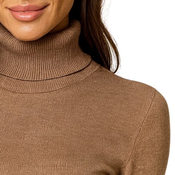Philosophy Luxurious Soft Knit Long Sleeve Gold Buttons Turtleneck Size S - Picture 3 of 16